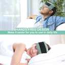 Ice Pack for Injuries Reusable (2-Pack) - Hot & Cold Therapy Gel Pack, Adjustable Cold Compress & Microwaveable Heat Pad for Knee, Ankle, Neck & Elbow Pain Relief