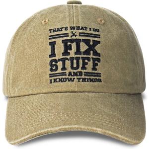 Mens Hats Baseball Cap Gifts for Men Husband Dad Birthday | Gifts for Men Who Have Everything Christmas Anniversary Fathers Day