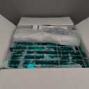 COKAOBE Emerald Green Shimmer Wall Backdrop, 24PCS Square Sequin Shimmer Backdrop Panel, Photo Backdrops for Birthday, Anniversary, Wedding, Graduation & Bachelorette Party Decoration