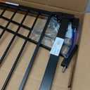 29.5-40.5" Baby Gate for Stairs, Dog Gate for Doorways, Walk Thru Auto Close Metal Baby Safety Gate for The House, Stairs and Doorways, Child Gate Pressure Mounted, Pet Gate for Dog Indoor - Black