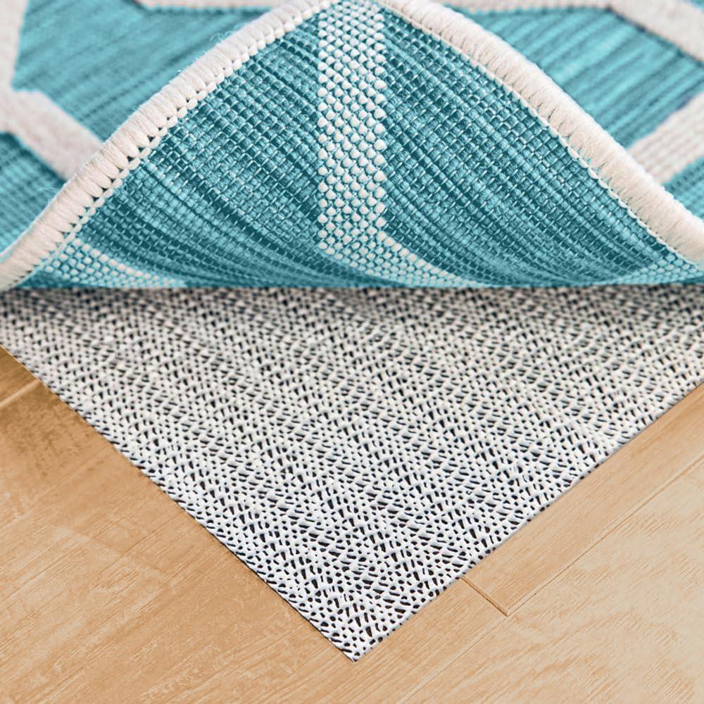 3 x NINJA Rug Gripper Pad for Hardwood Floors, Slip Resistant Grip Pads for Hard Surfaces, Adds Cushion Under Carpet and Maximum Protection, Keeps Area Rugs and Carpets Safe and in Place on Floor, 2x3 FT