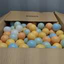 Clear Ball Pit Balls - Crush Proof Plastic Toy Balls for Boys and Girls, 500 PACK