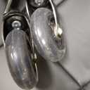 Rolling Shop Stool with Wheels, Rolling Stool with Back Support, 360 Swive Garage Chair, Height Adjustable Chair 330lb Heavy Duty for Spa Salon Massage Home Office Tattoo (Black)