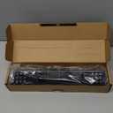 Unicook 4 Pack Porcelain Grill Heat Plate 14.56" L, Gas Grill Replacement Parts Burner Cover, Heat Shield Tents, Flavorizer Bars, Flame Tamer Guards for Gas BBQ