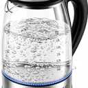 MEGAWISE Electric Kettle 1.8L, High Power Fast Boiling Hot Water Boiler, Auto Shut-Off, BPA-Free Food-Grade Material, Tea Kettle for Kitchen Home Office Coffee Tea