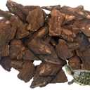 Hamiledyi Reptile Bark Bedding Tortoise Habitat Substrate Natural Terrarium Bark Wood Chips Tank Supplies for Snake Spiders Bearded Dragons Hermit Crabs Geckos