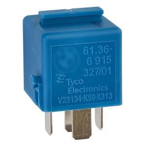 V23134-K59-X313 61.36-6 915 327/01 12VDC 40A 4Pins Automotive Air Pump Fan Oil Pump Relay Compatible for Select Car Series