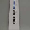 Large Silicone Heat Resistant Mat 78.7” x 15.7”, Nonslip Mats for Kitchen Counter, Countertop Protector, Nonstick Waterproof Craft Table Placemat, Translucent-White