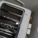 Cuisinart 4-Slice Compact Plastic Toaster, White, CPT-142P1
