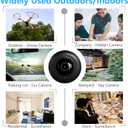 4K Security Cam with Night Vision and Built-in Battery Camera, Home/Office Camera Wireless Technology for Phone App Monitor GTYT