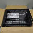 REALINN Under Sink Organizer, Pull Out Cabinet Organizer Slide Out Sink Shelf Cabinet Storage Shelves, Storages for Kitchen Bathroom, Black, 2 Pack