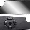 Replacement Driver Left Side Door Towing Mirror Lower Small Glass Convex No Heated with Back Plate for Chevrolet Silverado and GMC Sierra 1500 2500 HD 3500 HD from 2019 to 2024