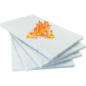 3 x 4 Packs Tabletop Fire Pit Ceramic Wool for Tabletop Firepit Bowl to Extend Burn Time,Firepit Ceramic Fiber Insulation Cotton Core (8in*6in*0.2in)