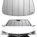 Windshield Sun Shade for Toyota Camry 2012-2017,Front Window Sunshade,6 Layers Sun Shield,Block UV Rays Dashboard Shield,Insulation Sun Shade Accordion Fold (2012-2017 camry no LDA/AHB, Understated Gray - SafeGuard)