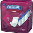 FitRight Plus Liners, Heavy Absorbency, 13 x 30, 4 packs of 20 (80 total)