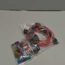 4 Pack 12AWG Inline Fuse Holder, Waterproof Fuse Holder with 35 PCS Standard Fuses (5 of Each: 5A, 7.5A, 10A, 15A, 20A, 30A, 40A), Upgraded In Line Fuses Holders 12v for Marine Auto