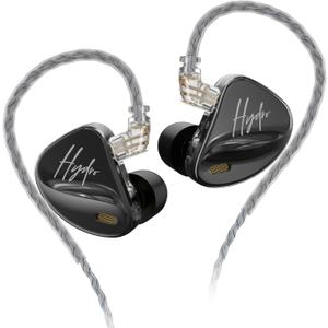 CCA Hydro in-Ear Monitor, 8BA+2DD Hybrid Driver with 4 Tuning Switches HiFi Noise Isolation Earbuds, Clarity in All Frequency Stereo Sound Headphone for Audio Engineer, Musician (784)