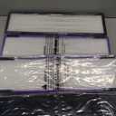 4 Pack FLT4850PT HEPA Filter B Pet Replacement Compatible with G-Guardian AC4825 AC4825E AC4825W AC4300 AC4800 AC4850 AC4900 Air Purifier, 4 True HEPA Filters & 8 Carbon Pre-Filters, Purple