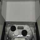 AOC Interactive Screen PC Controller  Wireless Controller Compatible with PC/Switch/Switch 2/iOS/Android, Hall Effect Joystick & Triggers, RGB Lighting, Adjustable Vibration/Turbo, 1000mAh Battery(White)