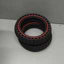 BANGTING 2PCS Upgrade 50/75-6.1 Electric Scooter Solid Tires, 8.5x2.0 Tires Tubeless for Gotrax GXL V2/XR/APEX, 8 1/2 x2 Tire Replacement for Hiboy S2, Xiaomi 3 Lite/3/Pro 2/1s/M365 (Red)