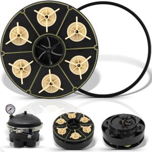 Premium 6 Port Module Kit Replacement for Paramount Water Valve, 004-302-4408-00 Replacement Part with Valve Shell Oring, 004302440800, 005302010000