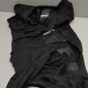 Kuoser Dog Surgery Suit Female Spay Male Neuter, Dog Leg Sleeve to Stop Licking Soft Dog Onesie for Abdominal Wound, Dog Recovery Suit Rear Leg Sleeves Pet Elbow Brace Protector, Black 4XL (4X-Large (Back Length: 68CM / 26.77"))