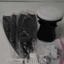 42" Ceiling Fans with Lights-Low Profile Ceiling Fan with Light and Remote/APP Control,Flush Mount,DC Reversible,LED Dimmable Blakc Ceiling Fans for Bedroom,Indoor/Outdoor Patio Use (Black)