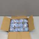 12 Pcs Light Scented Velvet Christmas Balls Bulk Winter Fir Scent Flocked Christmas Tree Ball Ornaments Hanging Baubles for Xmas Holiday Home Gift Yard Decor (Dusty Blue 2.36 Inch)