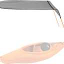 KUUQA Kayak Boat Canoe Sun Shade Canopy for Single Person
