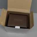 ANNKUT Bed Risers 3 Inch Heavy Duty,Oversized Couch Risers, Extra Wide Furniture Risers for Sofa Table Desk Headboard Chair Lifting,Rectangle Risering Blocks Support 6000 lbs(4 Pack Brown)