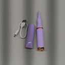 Heated Eyelash Curler - Fast Heat up in 8s - 3 Heat Modes with USB Rechargeable - Electric Eyelash Curler - Natural Curling 24 Hours Long Lasting - Anti-Burn Eyelid, Purple