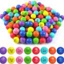 Wholelovein 160 pcs Mini Motivational Foam Stress Balls with Inspirational Relief Quotes Balls Bulk for Kids and Adults Party Favors Swag Bag Stuffers