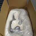 HUEIFY Tri Fold Memory Foam Foldable Mattress Twin, 3 inch Folding Mattress for Guest Sleep. Portable Trifold Mat with Removable Washable Cover, Floor Sleeping Mat for Adult and Kid