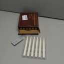 ORIENTAL CHERRY Halloween Decorations - Floating LED Candles with Remote Control -12Pcs Magic Witch Wizard Christmas Decor for Indoor Home Room Classroom Bedroom Birthday Party (with Common Remote)