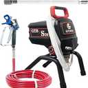 S20 Airless Paint Sprayer, 0.52GPM 3300PSI High Efficiency Airless Sprayer with Tip Extension & Tip Sets, Indoor Paint Sprayer for Walls, Home Interior, House Painting, DIY Projects