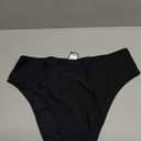 RELLECIGA Women's High Cut Bikini Bottom (Medium, Black)