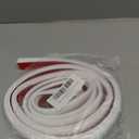 78" Side Buckle Cable Hider Cords, Extension Cord Covers for Wires On Wall, Adhesive Cord Hider for Wall Mount Tv, Wire Channel for Cable Concealer, Cable Raceway Home & Office, White, W 1.08" H 0.6."