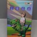 One Casa Inflatable Costume Dinosaur Riding T Rex Air Blow up Funny Party Halloween Costume for Kids