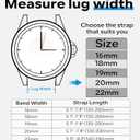 Magnetic Watch Band 22mm 20mm 19mm 18mm 16mm With Quick Release Soft Silicone Sport Watch Band for Men Women, Magnetic Silicone Replacement Strap