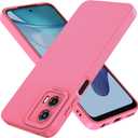 Compatible with Moto G Power 5G 2024 Case: Liquid Silicon Protective Military,Grade Armor G Power 5G 2024 Case,Heavy Duty Protection Phone Cases for G Power (hot Pink)