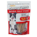 RUFFIN' IT Chomp'ems Natural Bully Sticks Treat Chews for Dogs, 1/ 2lb
 (EXP 05/16/26)