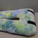Shoulder Wrap for Family Multi-Purpose Neck Pillow, Travel Companion,Travelling Sleeping Pillow for Car, Train, Bus and Home Use (Tie Dye/Green)