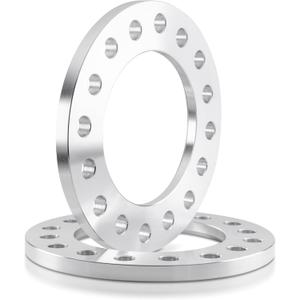 2 Pieces 1/4" Lug Centric Wheel Spacers Dual Pattern Custom CNC 8x165.1 8x6.5 8x170 Compatible for Chevy GMC Trucks Pick Up