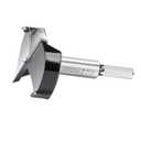 2-1/2" (64mm) Forstner Drill Bit for Precise Woodworking with Durable YG8 Carbide Thickness of 2.0mm,This Hinge Cutter Tool is Ideal for Hard Wood, Plastic, Plywood
