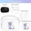 Birthday Gifts for 6 7 8 9 10 11 12 13 14 15 Year Old Girls Gift for Teen Girl Kids Belt Bag Initial Letter Fanny Pack Cute Butterfly Crossbody Bags for Daughter Sister Waist Packs, Initial L