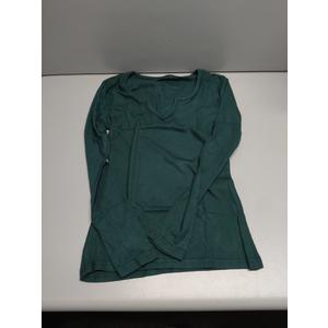 VICHYIE Womens Tops V Neck Summer Short Sleeve Casual Slim Fitted Tshirt Small 