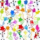 BEIGUO 36pcs Christmas Sticky Stretchy Toys for Kids Boys Girls Christmas Stocking Stuffers Party Favor Gifts