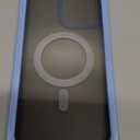 [CD Loop+Privacy Screen Protector]Magnetic Case for iPhone 13 Pro Max,[Military Grade Drop Protection]Anti-peep Privacy Screen Double Sided Compatible with MagSafe Case for iPhone 13 Pro Max (Blue)