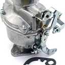 Rochester B type 1 barrel Carburetor Manual Choke #7005606 Fits 1950-1959 Chevy & GMC 235" 6 cyl 3.8L 235Cu Engine.1932-1952 Chevrolet 216ci 6-cyl engine with choke and throttle cable bracket