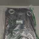 NICETOWN Pitch Black Solid Thermal Insulated Grommet Blackout Curtains/Drapes for Bedroom Window (2 Panels, 42 inches Wide by 63 inches Long, Black)